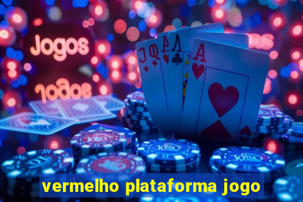 vermelho plataforma jogo